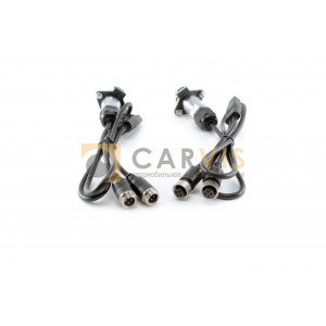 Кабель 2×4-pin (мама) — 2×4-pin (папа) спиральный, 6 метров Кабель 2×4-pin (мама) — 2×4-pin (папа) спиральный, 6 метров